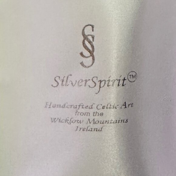 Irish Handcrafted Floral Necklace NIB - Picture 4 of 6